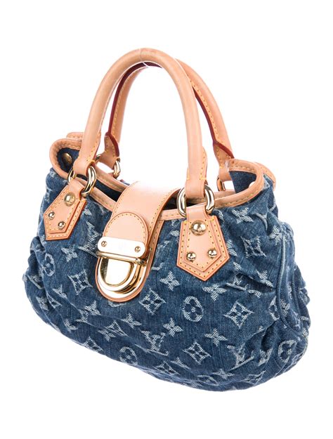 louis vuitton denim bag ebay|louis vuitton monogram denim bag.